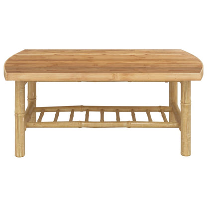 Garten-Couchtisch 90x55x37 cm Bambus