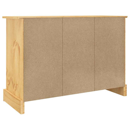 Skænk Corona 112x44x78 cm massivt træ mexicansk fyrretræ