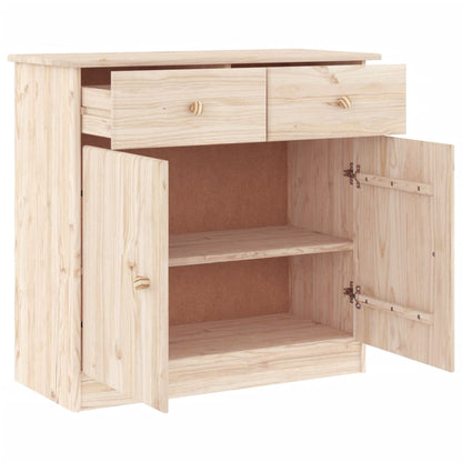 Skænk ALTA 77x35x73 cm massiv fyrretræ