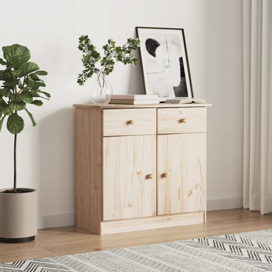 Skænk ALTA 77x35x73 cm massiv fyrretræ
