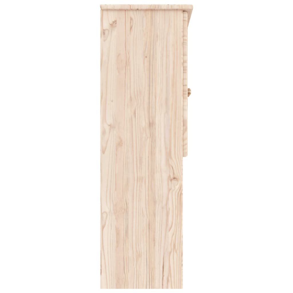 Skænkbeslag ALTA 77x30x92 cm massiv fyrretræ