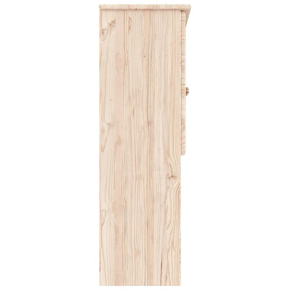 Skænkbeslag ALTA 77x30x92 cm massiv fyrretræ