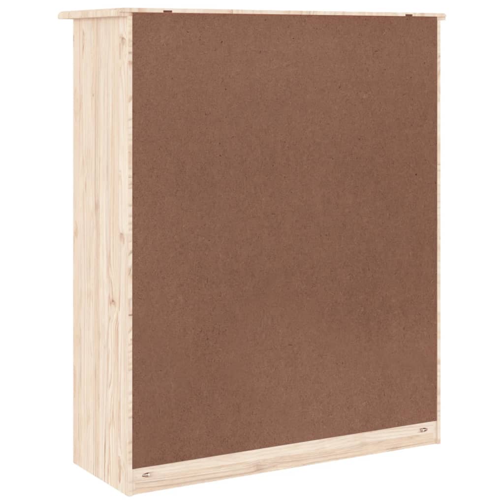Skænkbeslag ALTA 77x30x92 cm massiv fyrretræ
