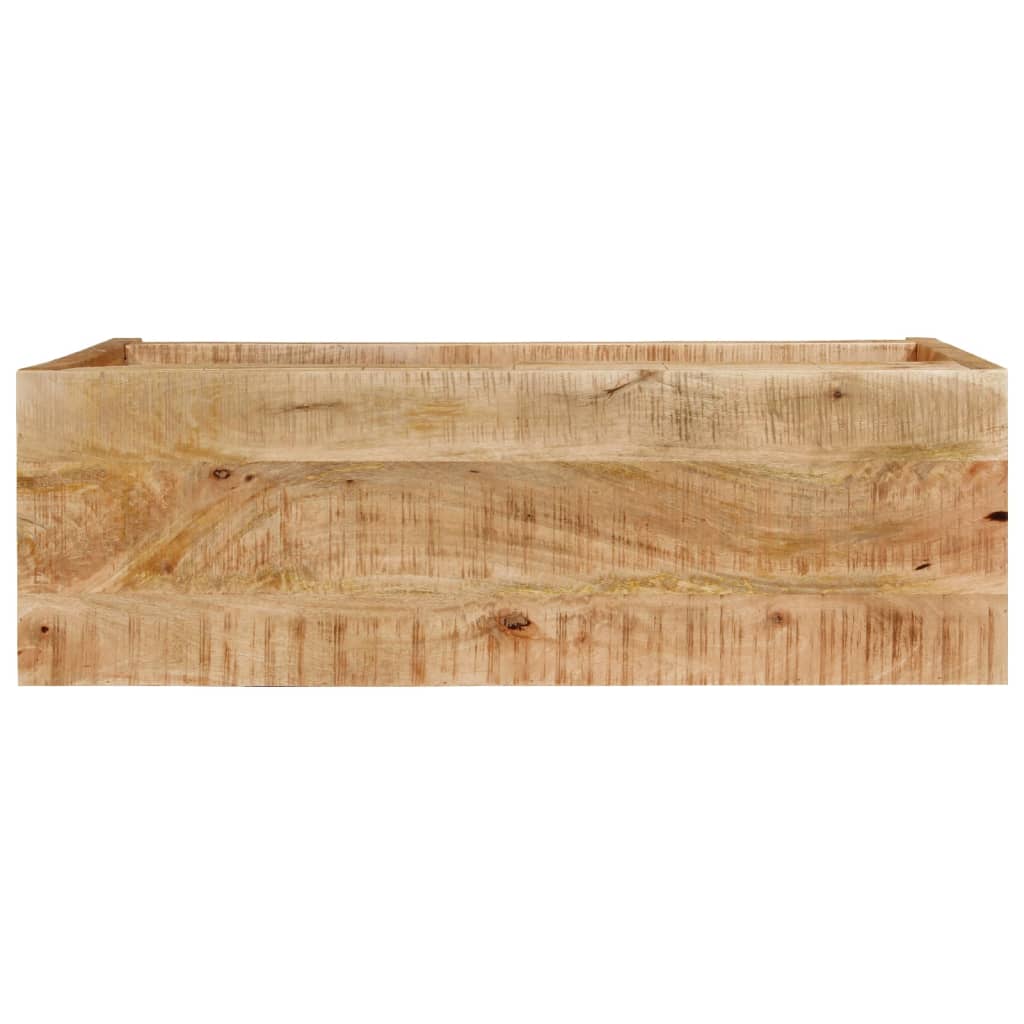 Konsolentisch mit 2 Schubladen 110x35x75 cm Massivholz Mango