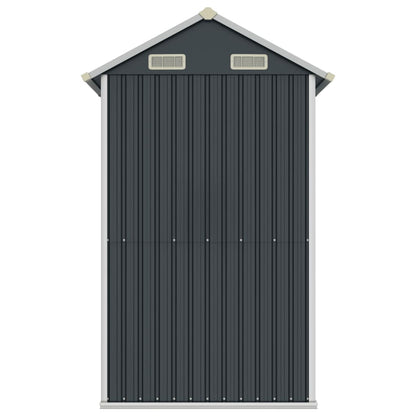 Gerätehaus Anthrazit 192x152,5x237 cm Verzinkter Stahl