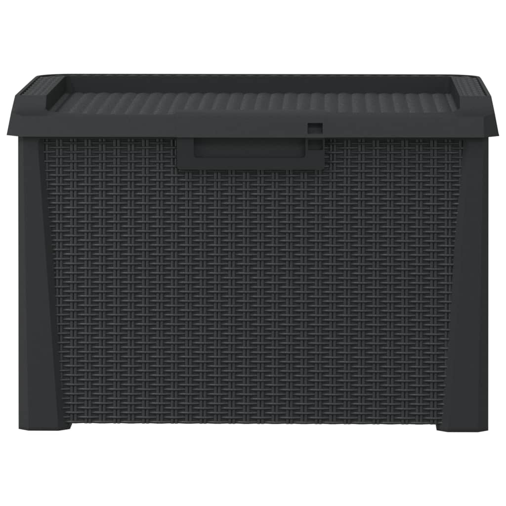 Gartentruhe Anthrazit 125 L PP