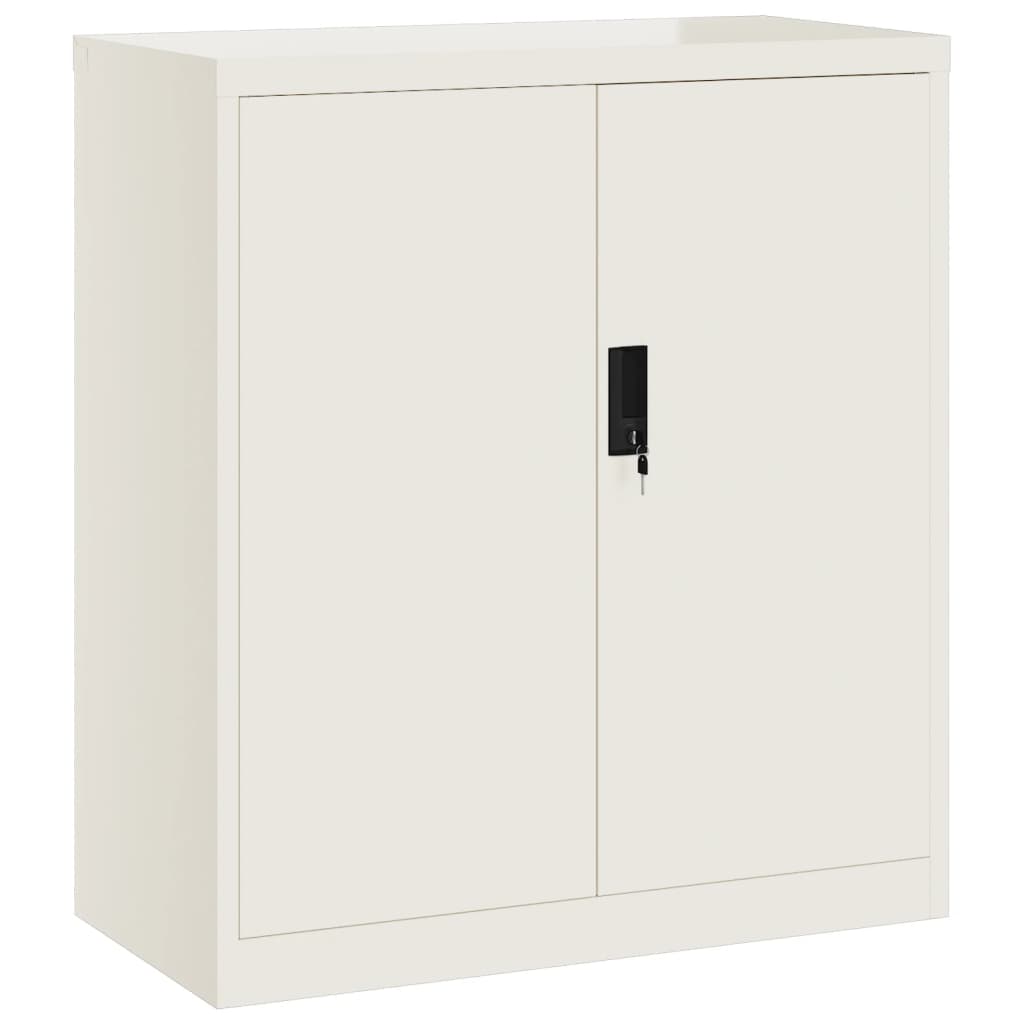 Arkivskab Hvid 79x40x90 cm Stål