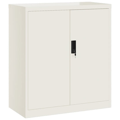 Arkivskab Hvid 79x40x90 cm Stål