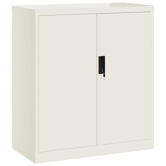 Arkivskab Hvid 79x40x90 cm Stål