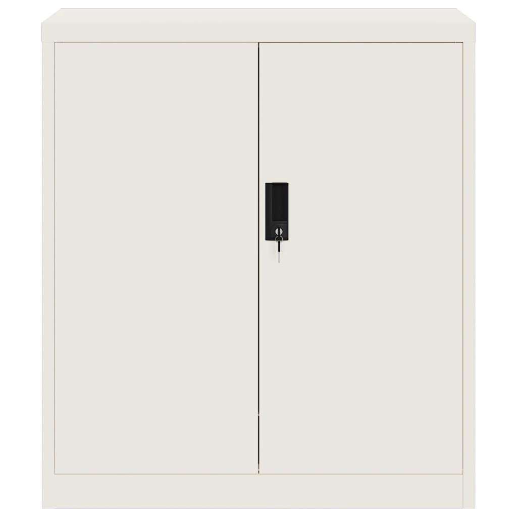 Arkivskab Hvid 79x40x90 cm Stål