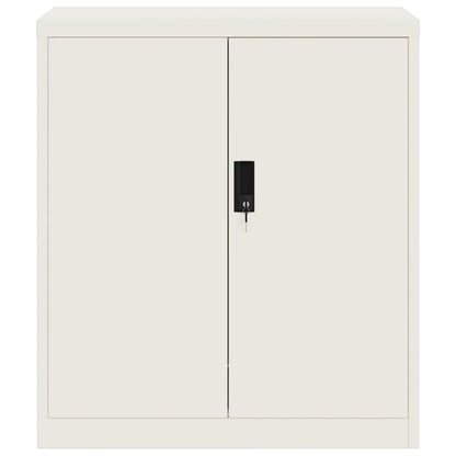 Arkivskab Hvid 79x40x90 cm Stål