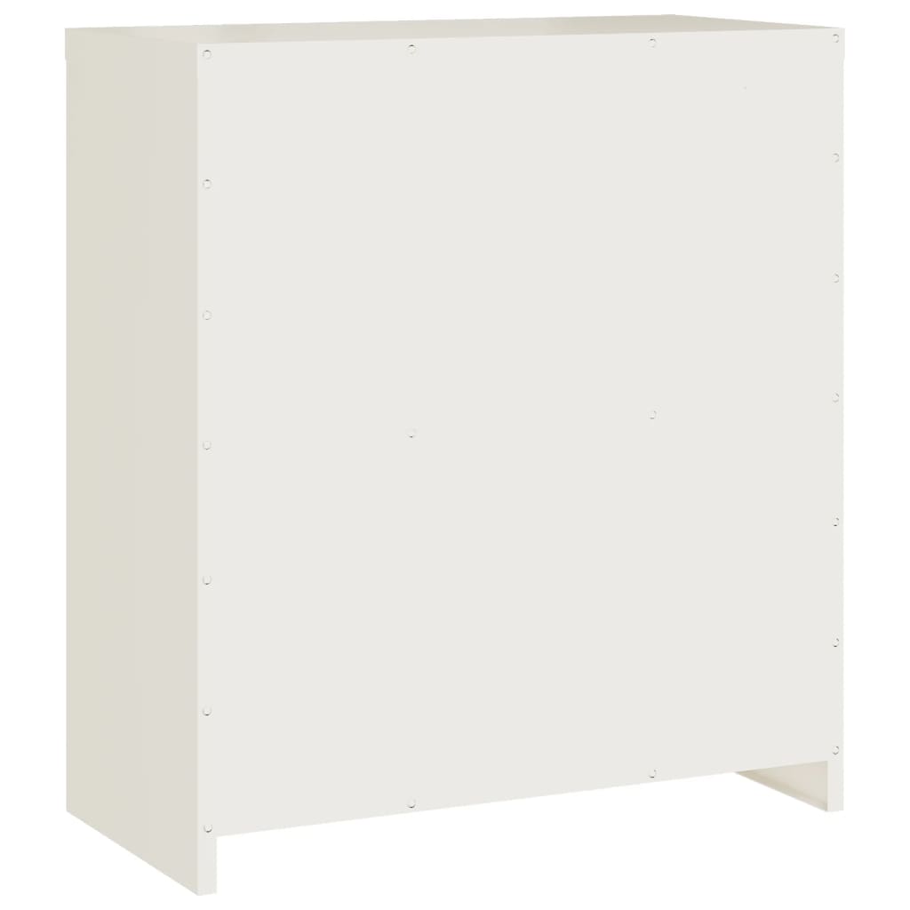 Arkivskab Hvid 79x40x90 cm Stål
