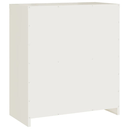 Arkivskab Hvid 79x40x90 cm Stål