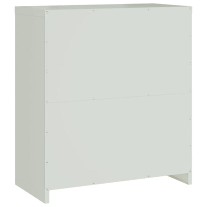 Arkivskab Lysegrå 79x40x90 cm Stål