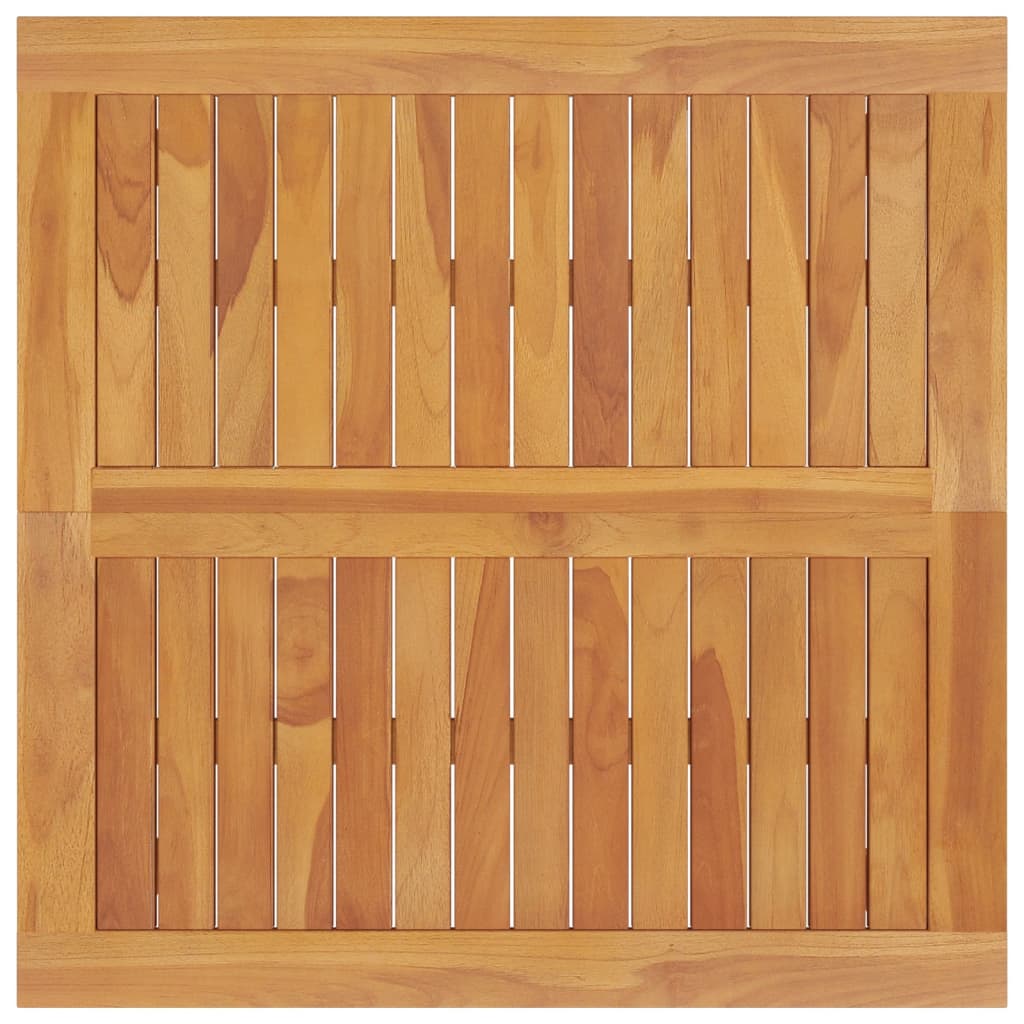 Batavia bord 85x85x75 cm massiv teaktræ