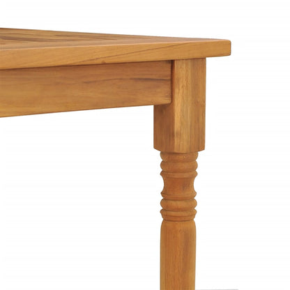 Batavia bord 85x85x75 cm massiv teaktræ