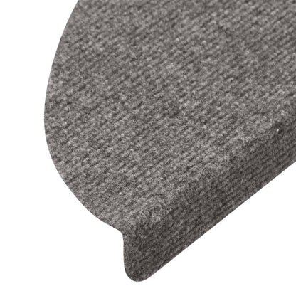 Stufenmatten Selbstklebend 10 Stk. Grau 56x17x3 cm