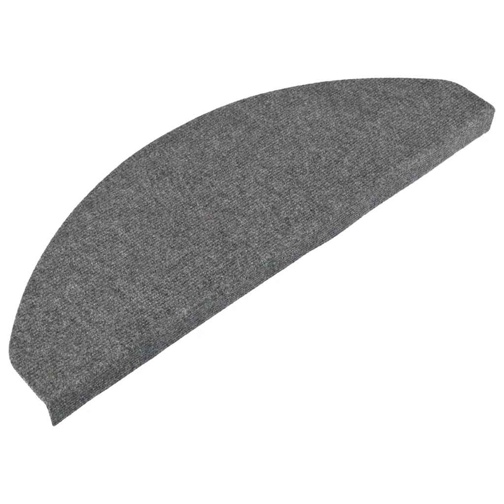 Stufenmatten Selbstklebend 10 Stk. Grau 65x22,5x3,5 cm