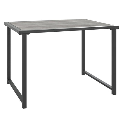 Havebord antracit 55x40x37 cm Stål