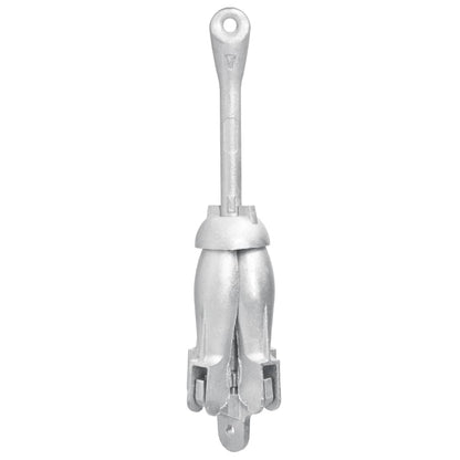 Klappanker Silber 4 kg feuerverzinktes Gusseisen