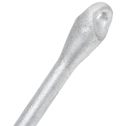Klappanker Silber 8 kg Feuerverzinktes Gusseisen