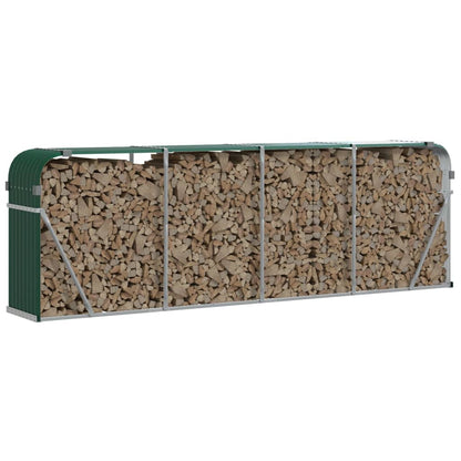 Holzkorb Grün 300 x 45 x 100 cm Verzinkter Stahl