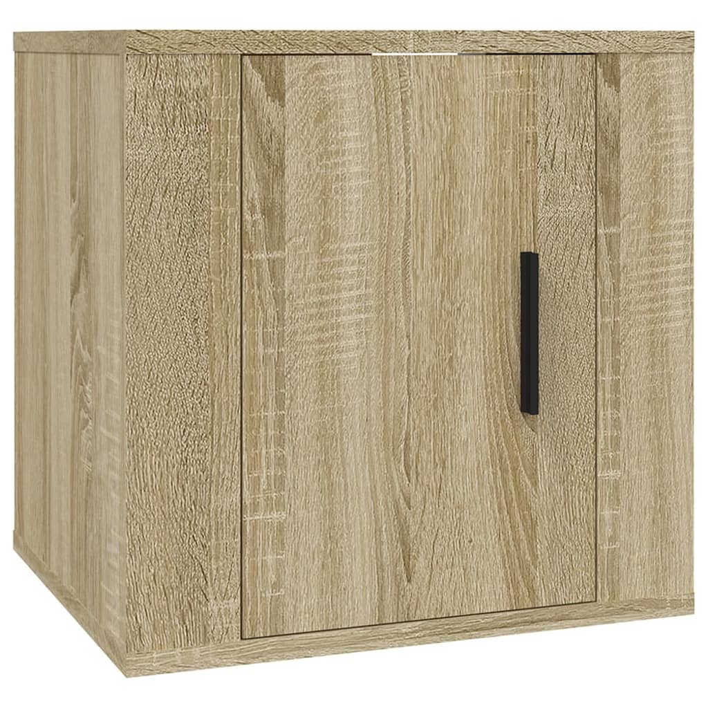 8-tlg. TV-Schrank-Set Sonoma-Eiche Holzwerkstoff