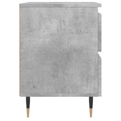 Nachttisch Betongrau 40x35x50 cm Holzwerkstoff