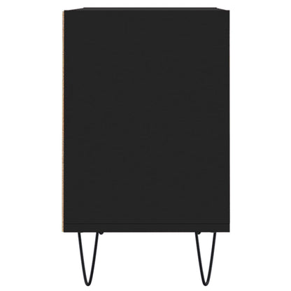 TV-skab Sort 69,5x30x50 cm Træ Materiale