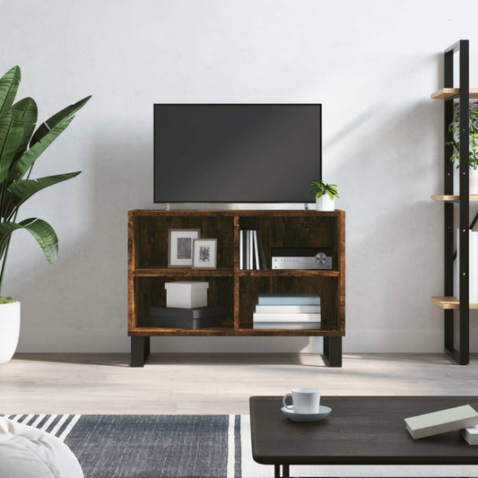 TV-Schrank Räuchereiche 69,5x30x50 cm Holzwerkstoff