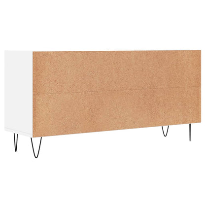 TV-Schrank Weiß 103,5x30x50 cm Holzwerkstoff