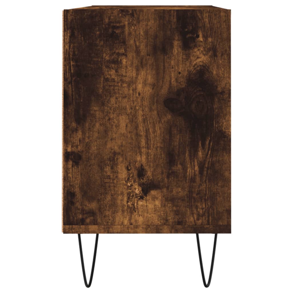 TV-Schrank Räuchereiche 103,5x30x50 cm Holzwerkstoff
