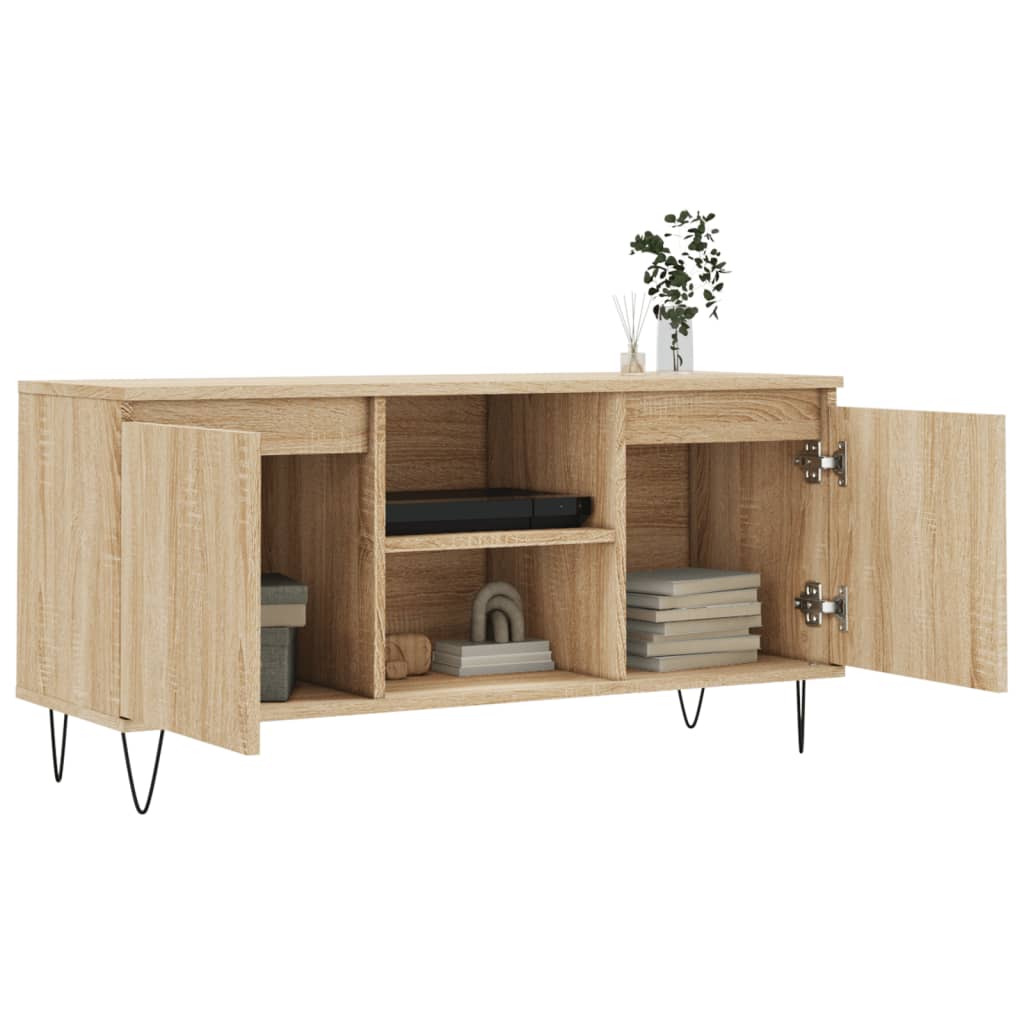TV-Schrank Sonoma-Eiche 104x35x50 cm Holzwerkstoff