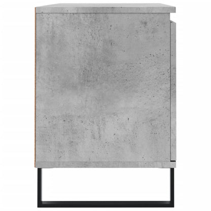 TV-Schrank Betongrau 104x35x50 cm Holzwerkstoff