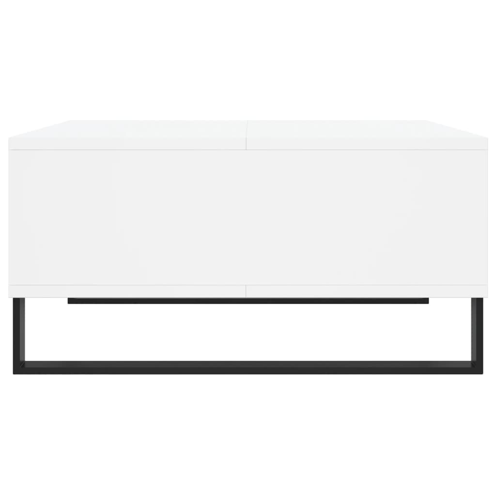 Sofabord Hvid 60x60x30 cm Træ Materiale