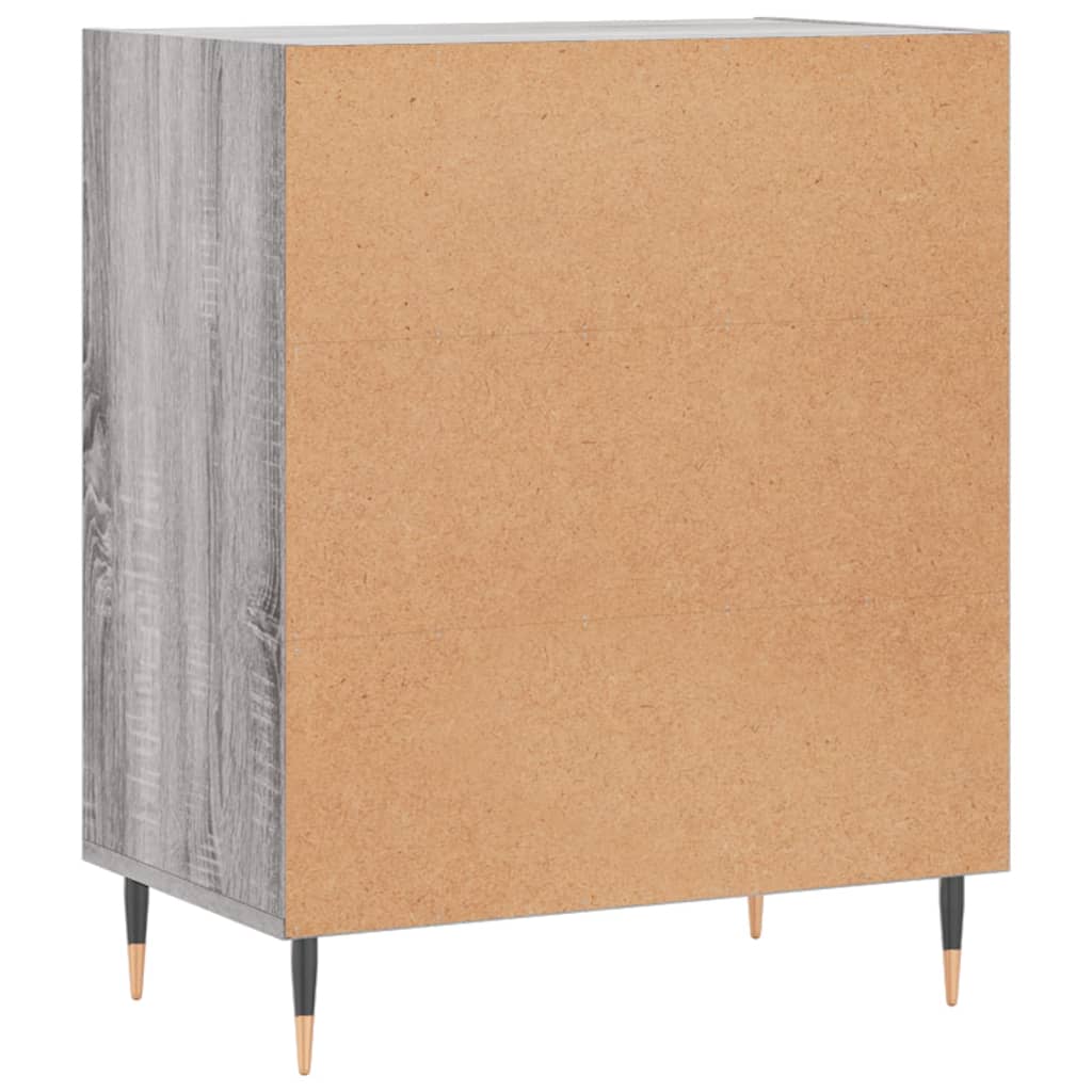 Sideboard Grau Sonoma 57x35x70 cm Holzwerkstoff