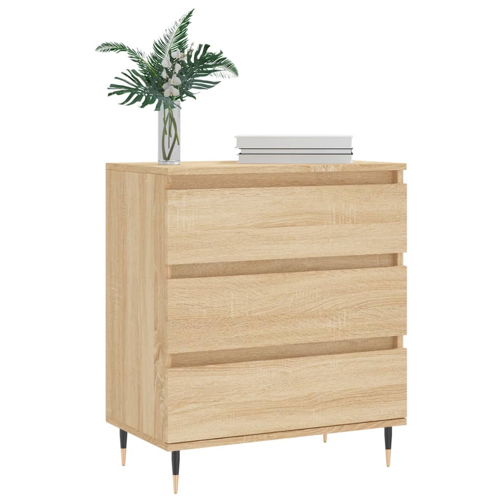 Sideboard Sonoma-Eiche 60x35x70 cm Holzwerkstoff