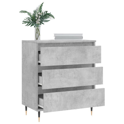 Sideboard Betongrau 60x35x70 cm Holzwerkstoff