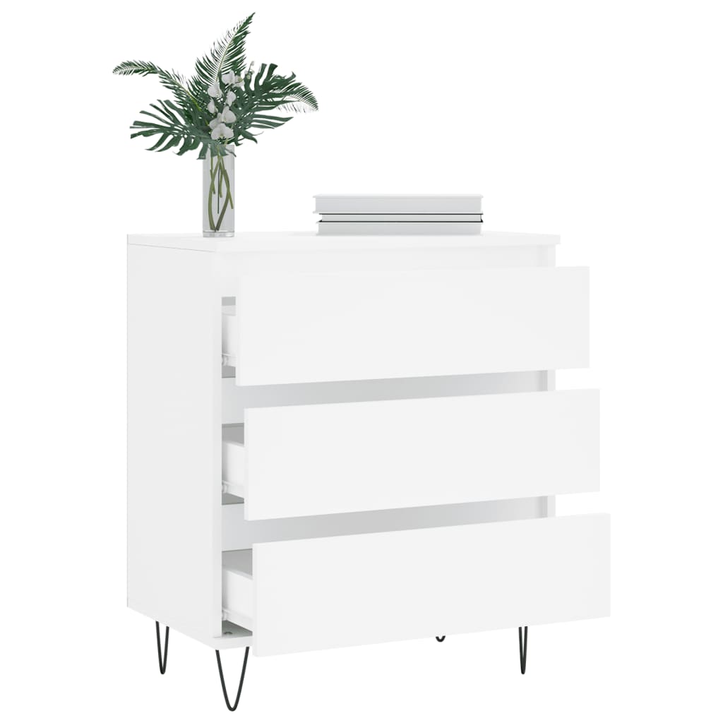 Sideboard Weiß 60x35x70 cm Holzwerkstoff