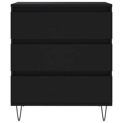 Sideboard Schwarz 60x35x70 cm Holzwerkstoff