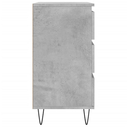 Sideboard Betongrau 60x35x70 cm Holzwerkstoff