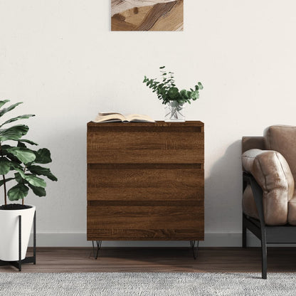 Sideboard Braun Eichen-Optik 60x35x70 cm Holzwerkstoff