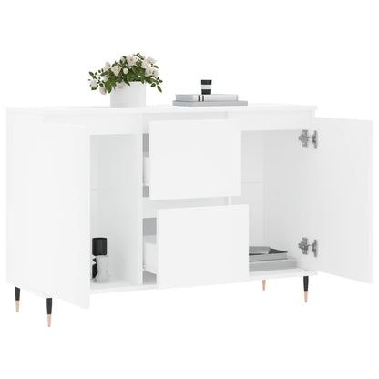 Sideboard Weiß 101,5x35x70 cm Holzwerkstoff