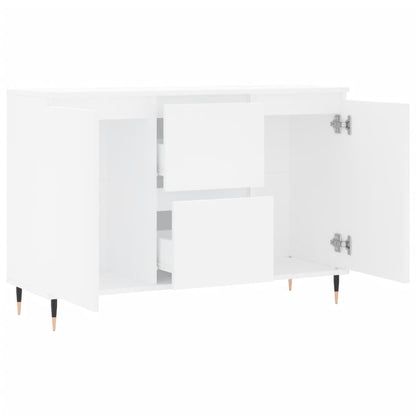 Sideboard Weiß 101,5x35x70 cm Holzwerkstoff