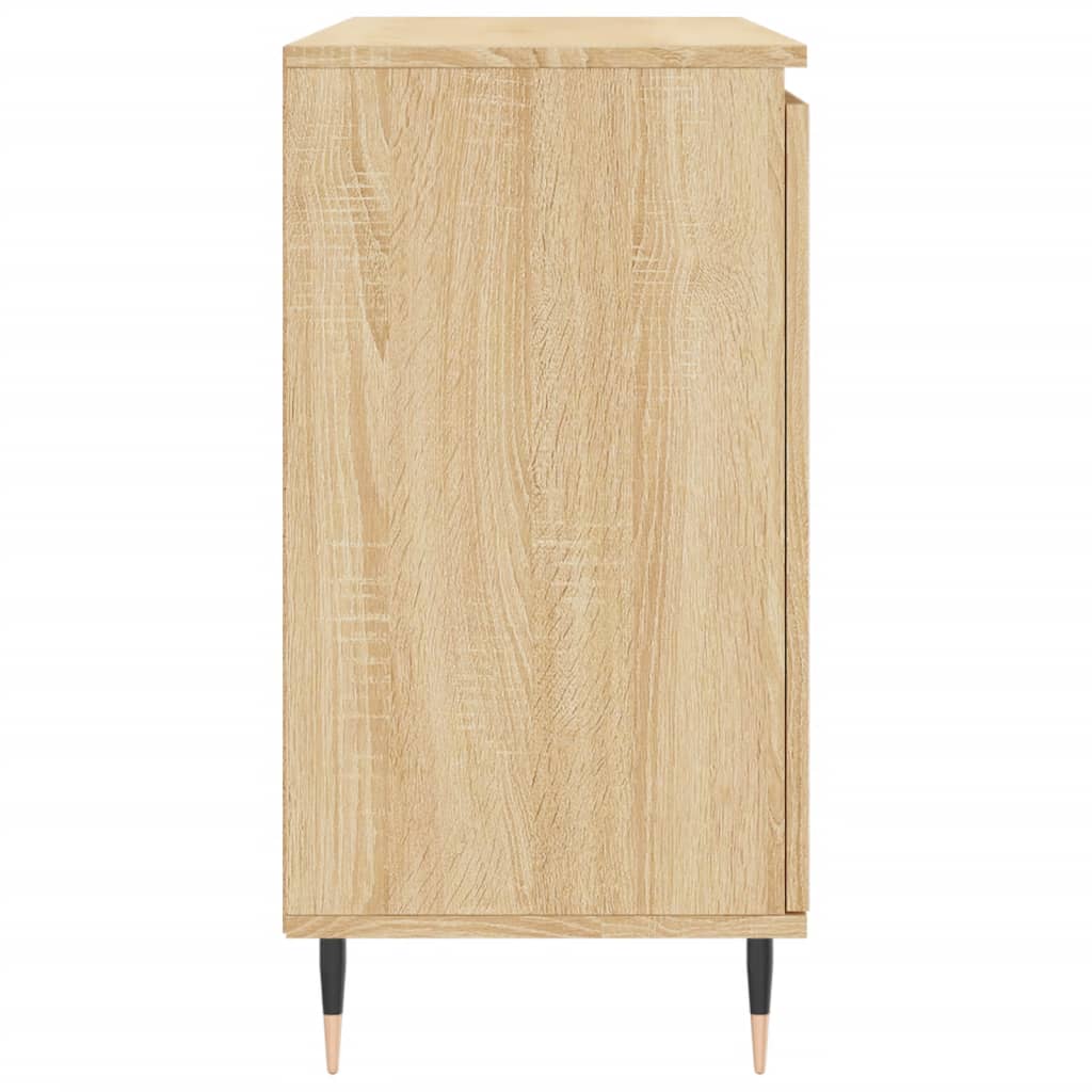 Sideboard Sonoma-Eiche 101,5x35x70 cm Holzwerkstoff