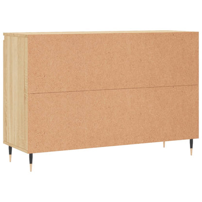 Sideboard Sonoma-Eiche 101,5x35x70 cm Holzwerkstoff