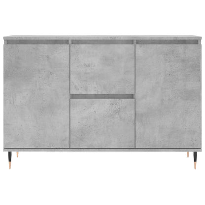 Sideboard Betongrau 101,5x35x70 cm Holzwerkstoff