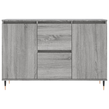 Sideboard Grau Sonoma 101,5x35x70 cm Holzwerkstoff