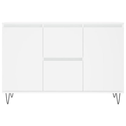 Sideboard Weiß 101,5x35x70 cm Holzwerkstoff