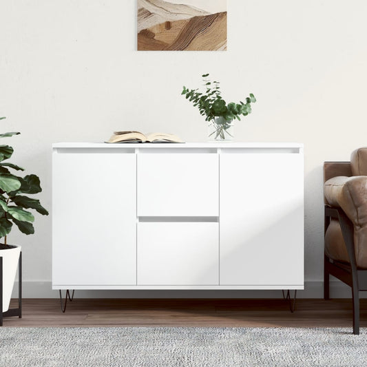 Sideboard Weiß 101,5x35x70 cm Holzwerkstoff